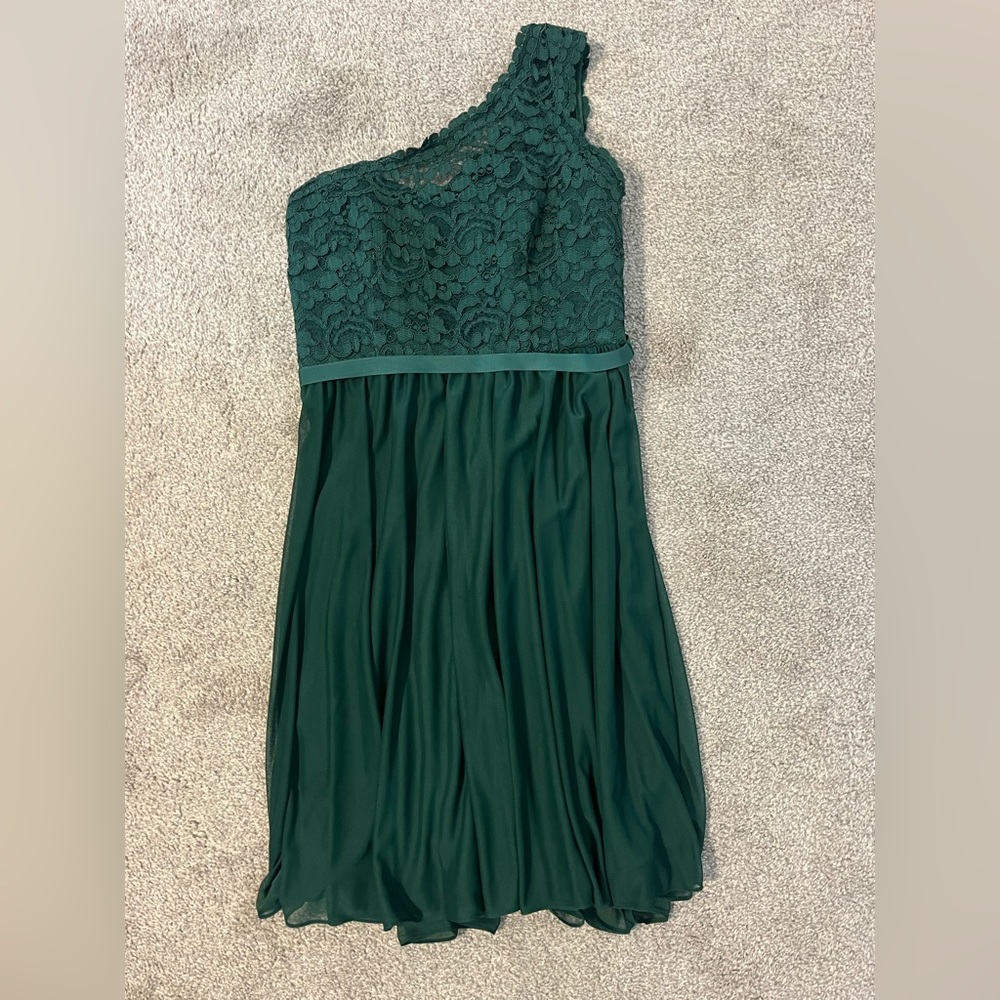 David’s Bridal Bridesmaid Dress - Size 8 - Juniper